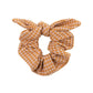 Scrunchie a quadretti