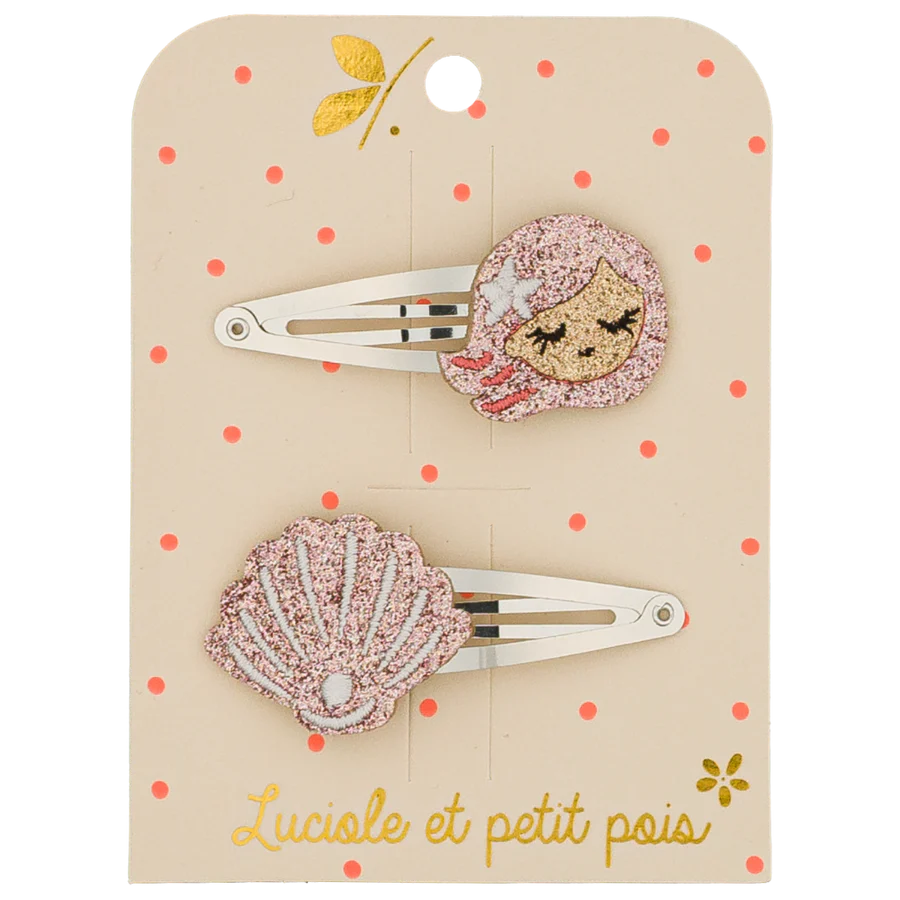 Mollette Pearly la sirena fermacapelli