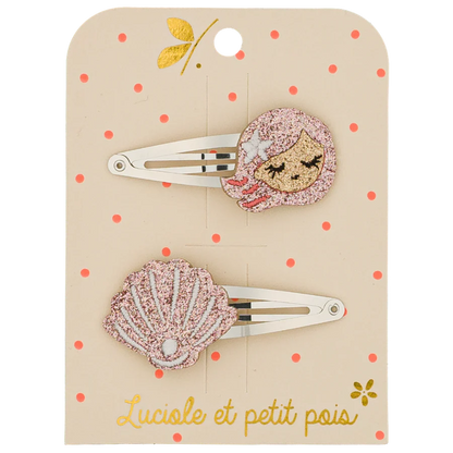 Mollette Pearly la sirena fermacapelli