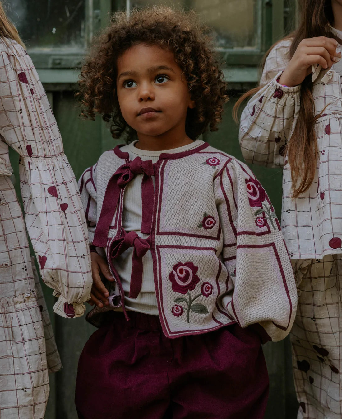 Charlotte embroidered cardigan cardigan