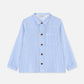 Camicia a righe manica lunga camicia
