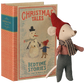 Topo natalizio, Bambino nel libro Pupazzo