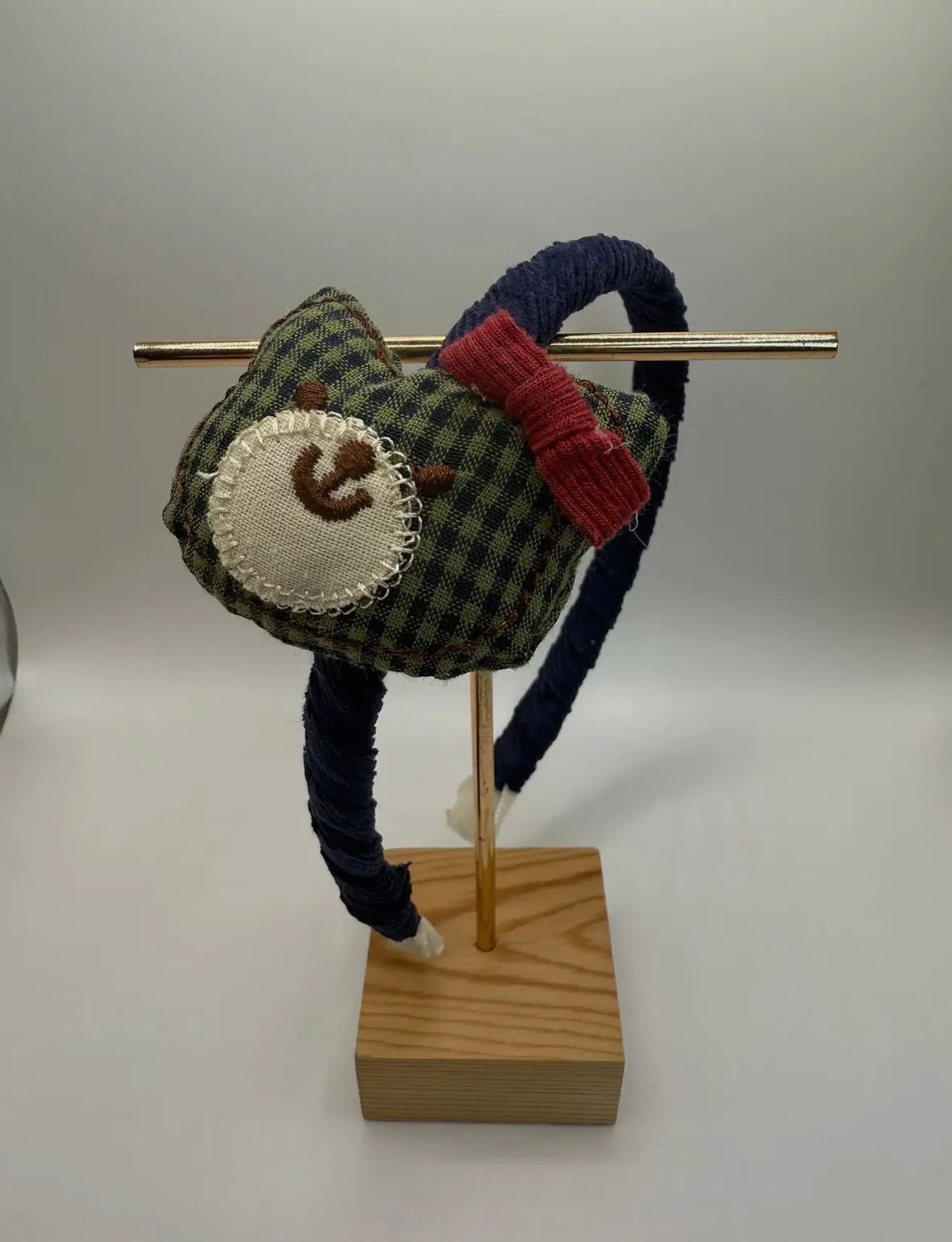 Cerchietto Teddy Vichy