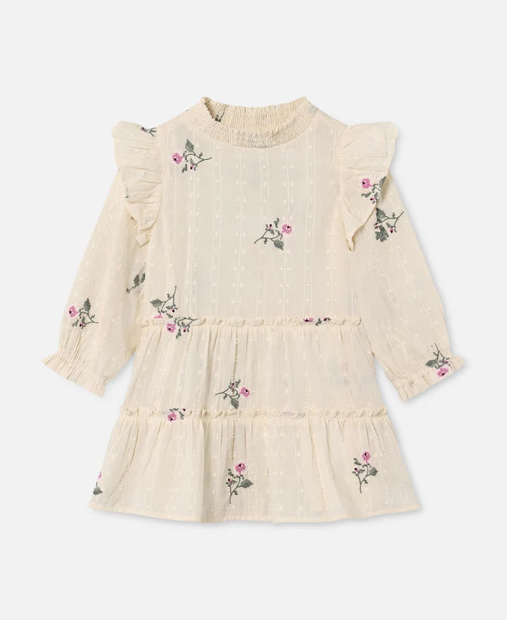 Vestito con rose vestito