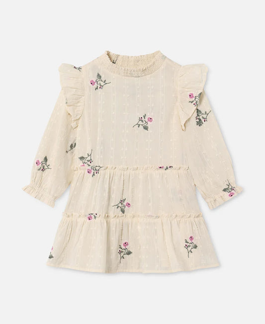 Vestito con rose vestito