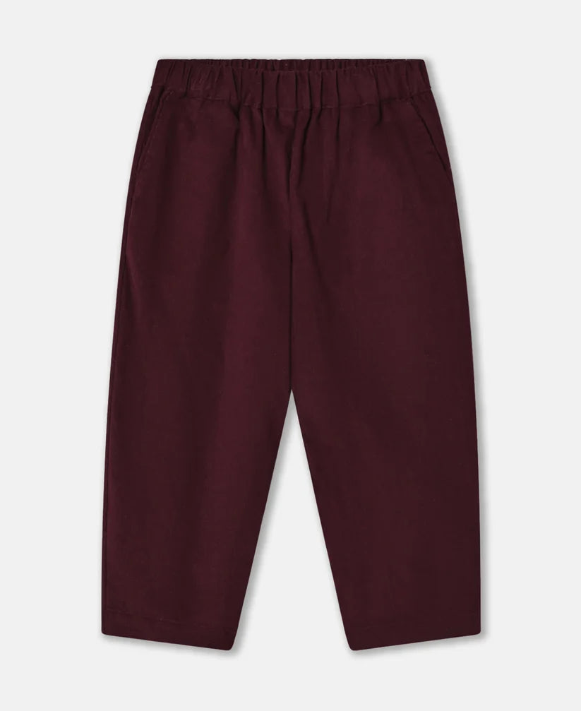 Pantaloni Dolly borgogna