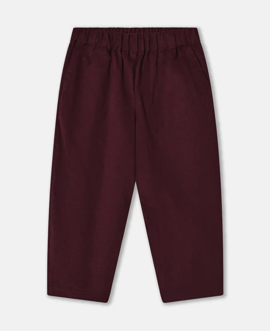 Pantaloni Dolly borgogna