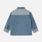 Camicia in jeans a contrasto camicia