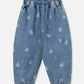 Don pantalone in denim cargo