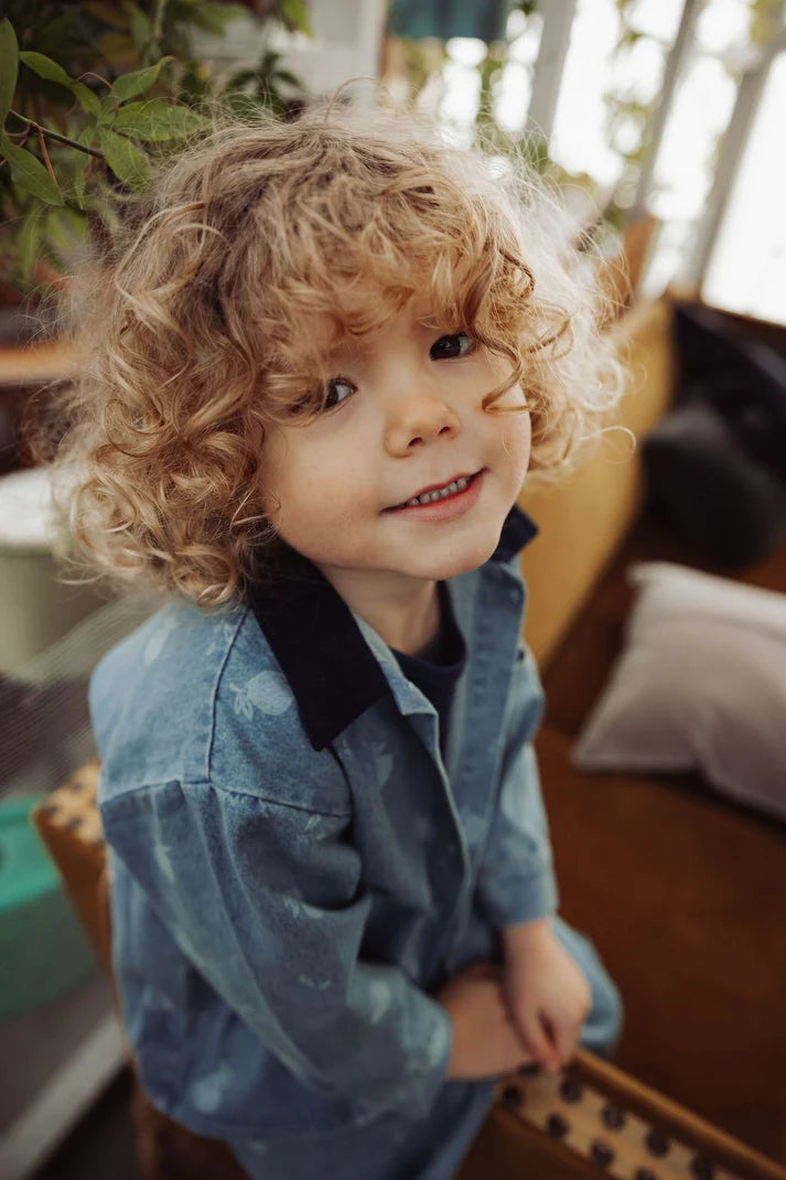 Don camicia in denim