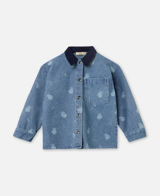 Don camicia in denim