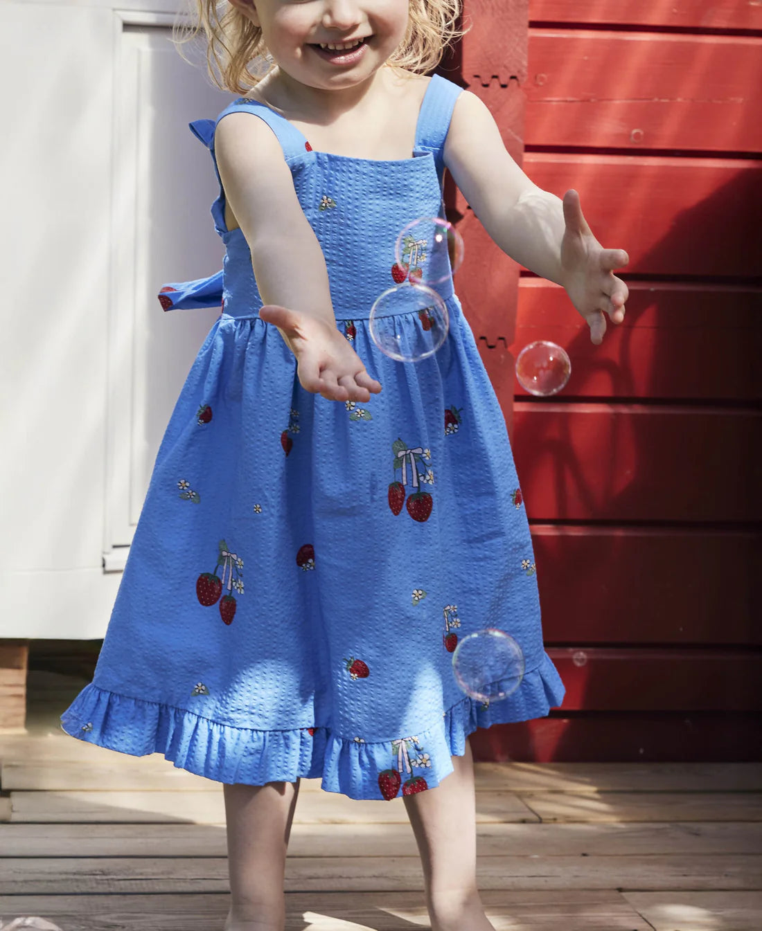 Elma vestito con fragole vestito