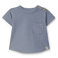 T-shirt in jersey tinta unita maglietta