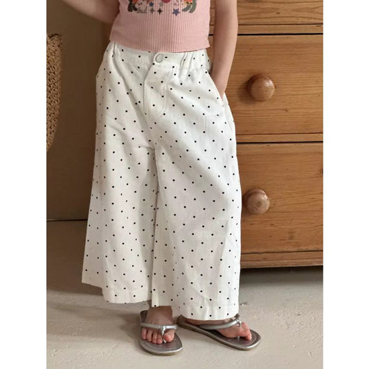 Pantaloni a pois pantalone