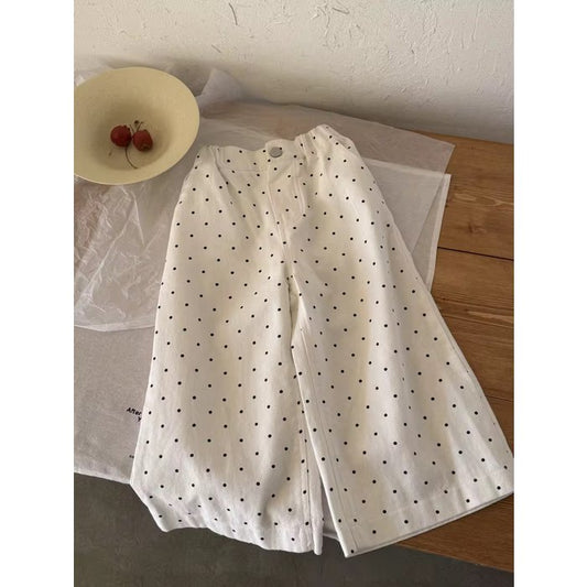 Pantaloni a pois pantalone
