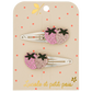 Mollette fragole rosa