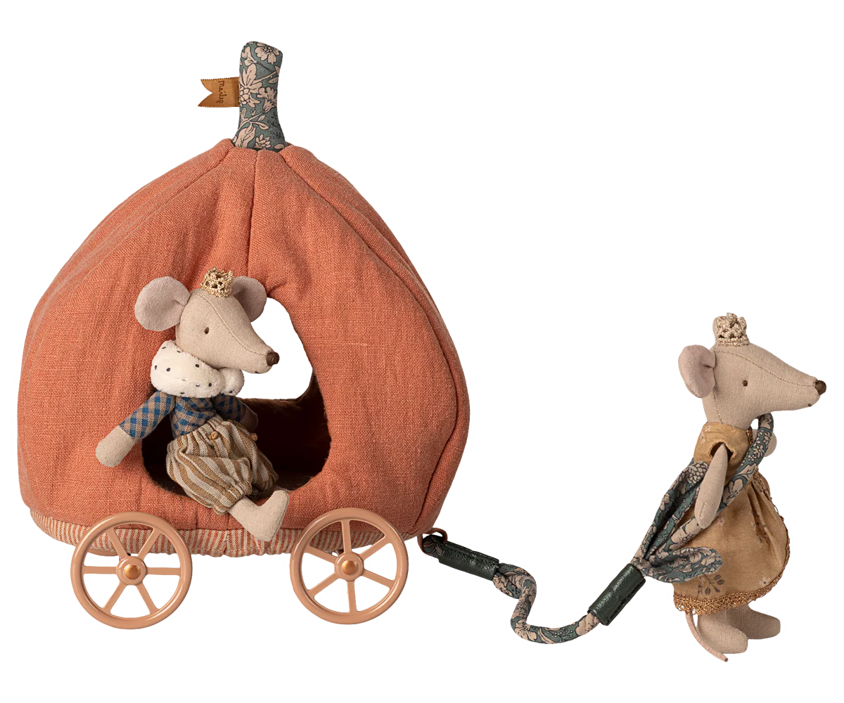 Carrozza zucca. Topo