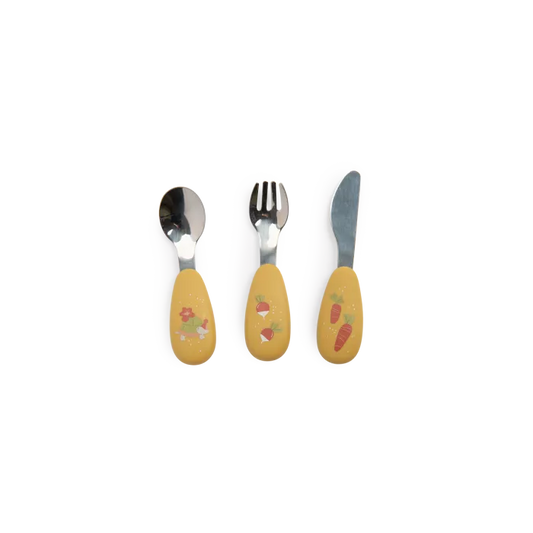 Set tris posate Trois Petits Lapins