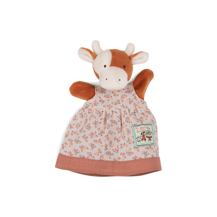 Mucca Charlotte marionetta La Grande Famille