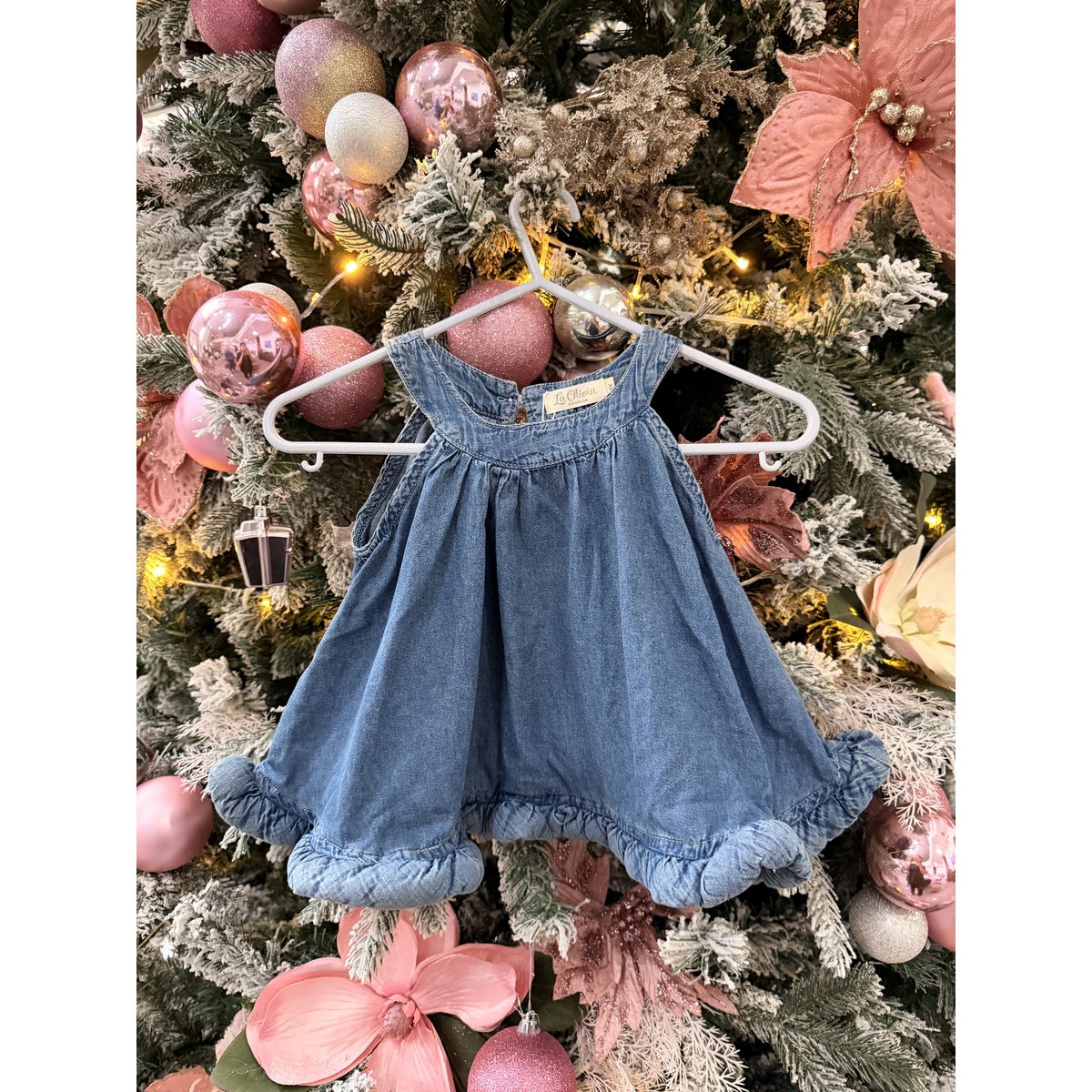 Set in denim Emmy vestito