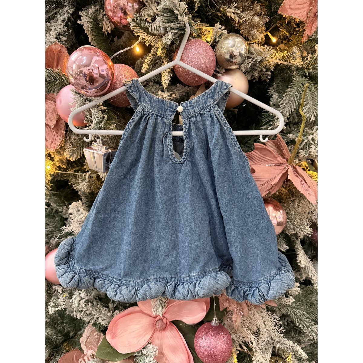 Set in denim Emmy vestito