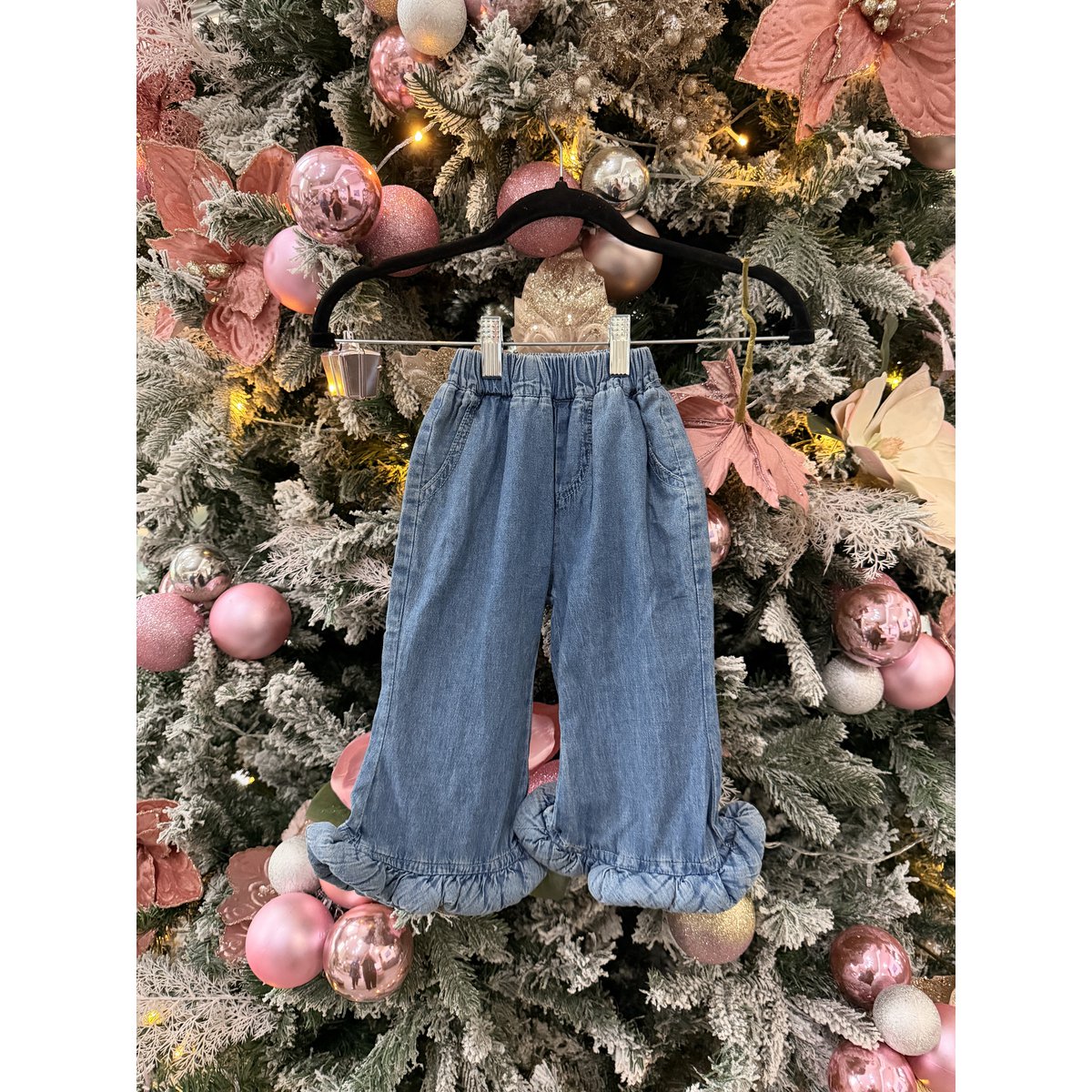 Set in denim Emmy vestito