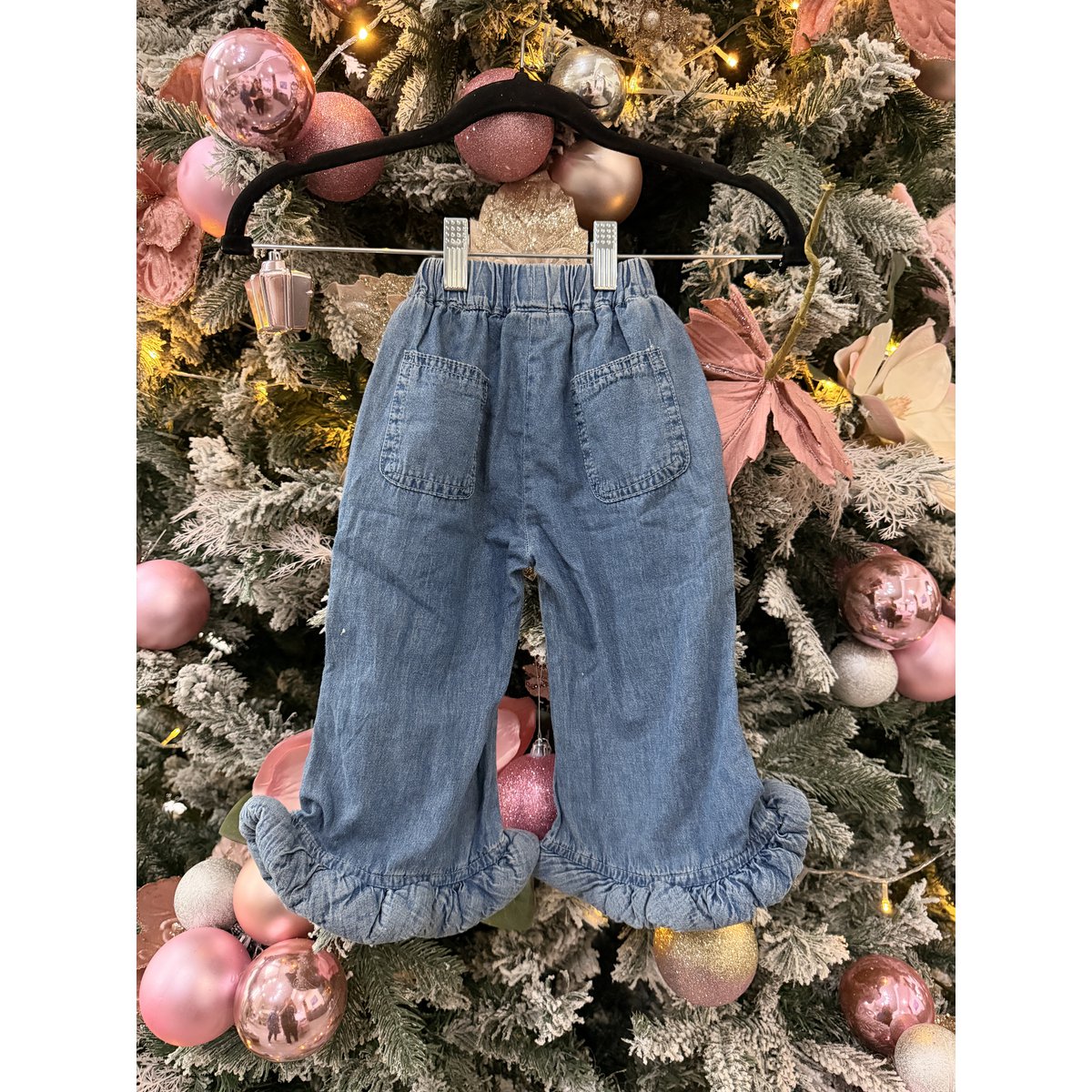 Set in denim Emmy vestito