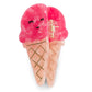 Pinza gelato al lampone fermacapelli