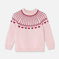 Maglioncino in cotone con i cuori