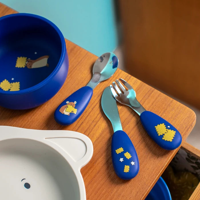 Servizio di posate in silicone