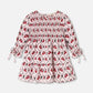 Vestito con ciliegie brillantinate
