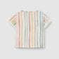 Camicia a righe colorate camicia
