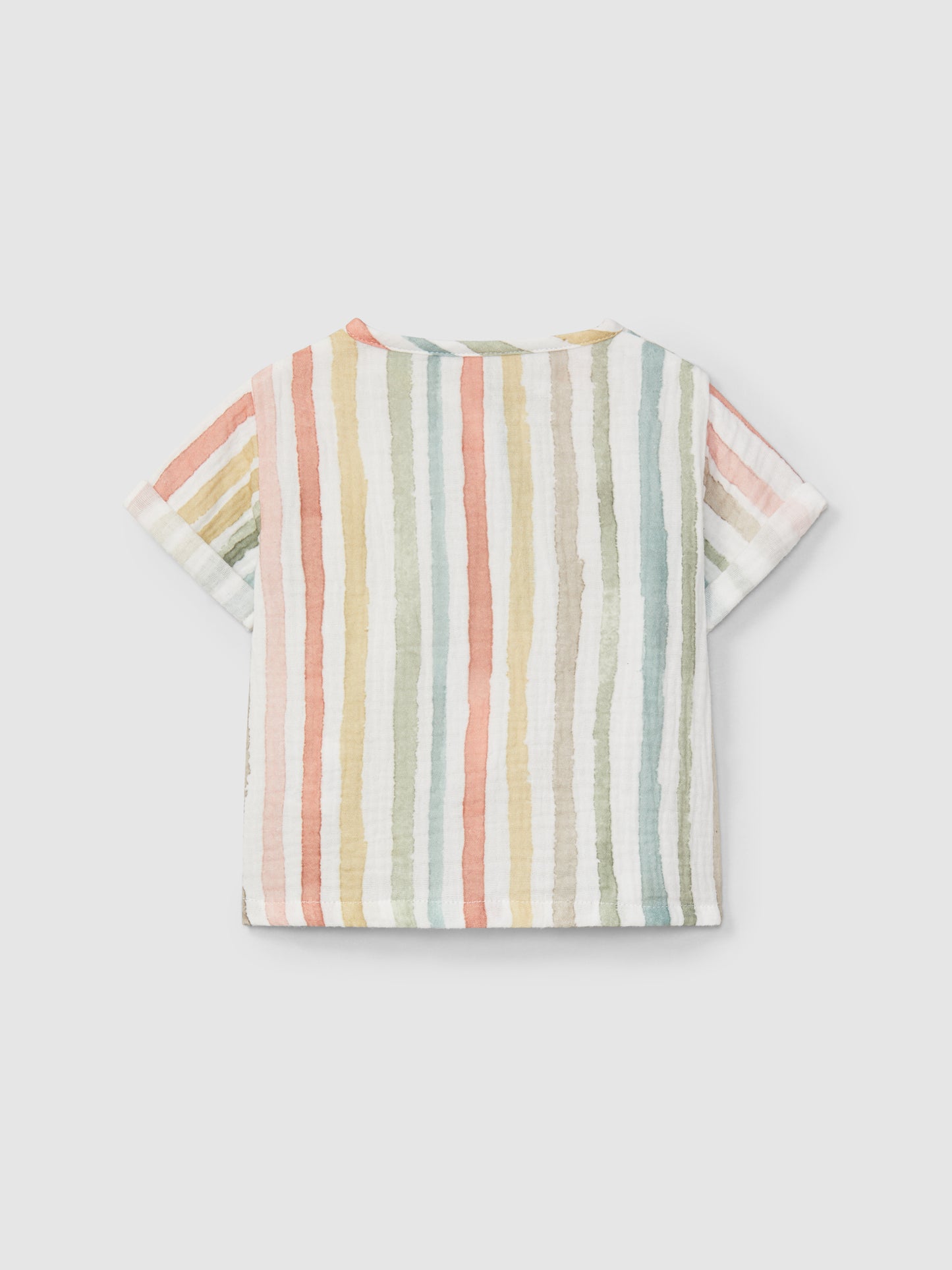 Camicia a righe colorate camicia