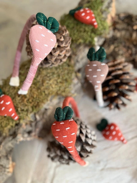 Cerchietto velvet carrot