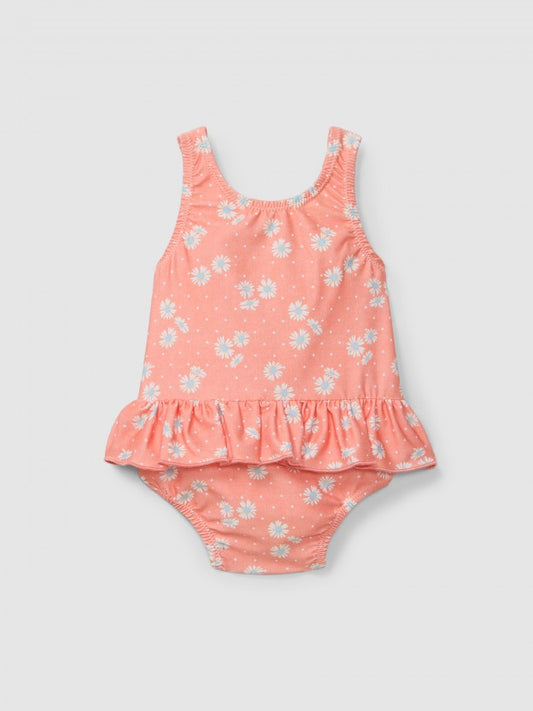 Costume intero con fiori costume