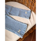 Denim con fiocco jeans