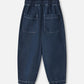 Jeans Bambino Don Blu Scuro – Denim 100% Cotone con Elastico in Vita e Tasche Laterali jeans