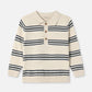 Polo Bambino a Righe Benny – Cotone 100% con Maniche Lunghe e Colletto Classico polo
