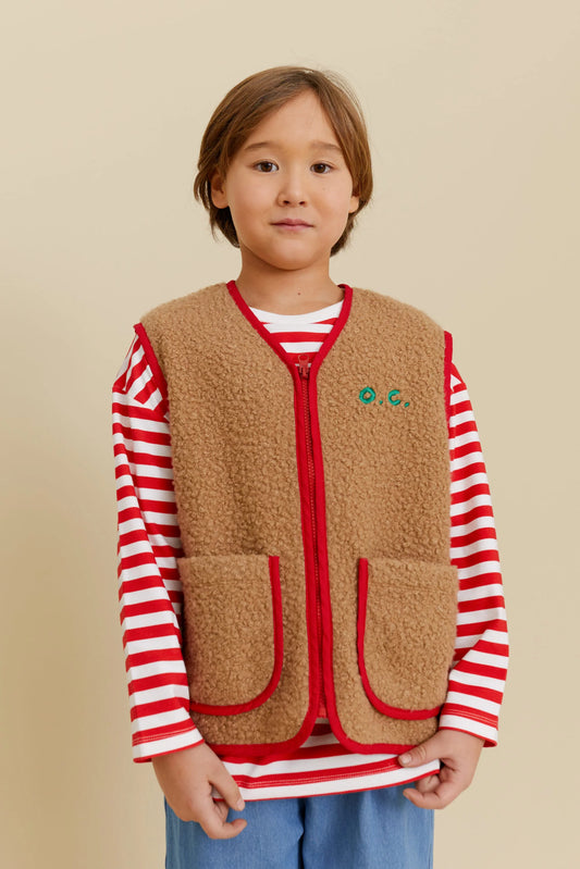 Gilet bouclè gilet