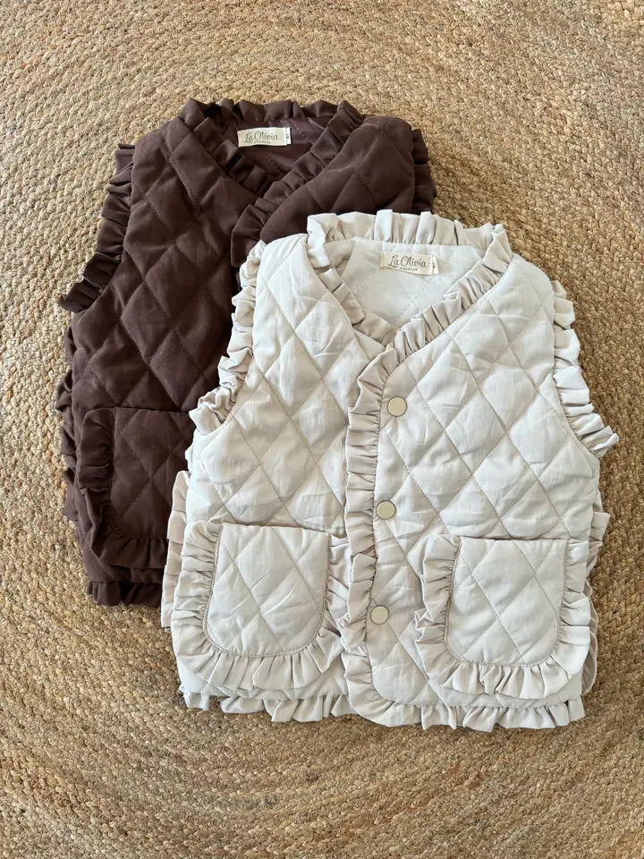 Gilet PIPER RUFFLE