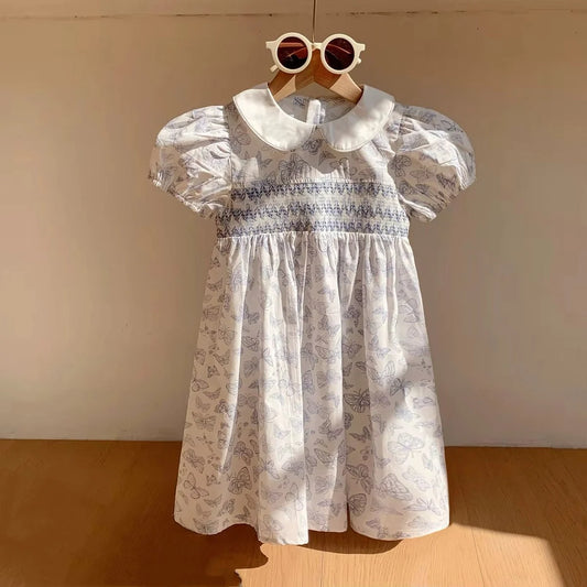 Vestito smock rubino vestito