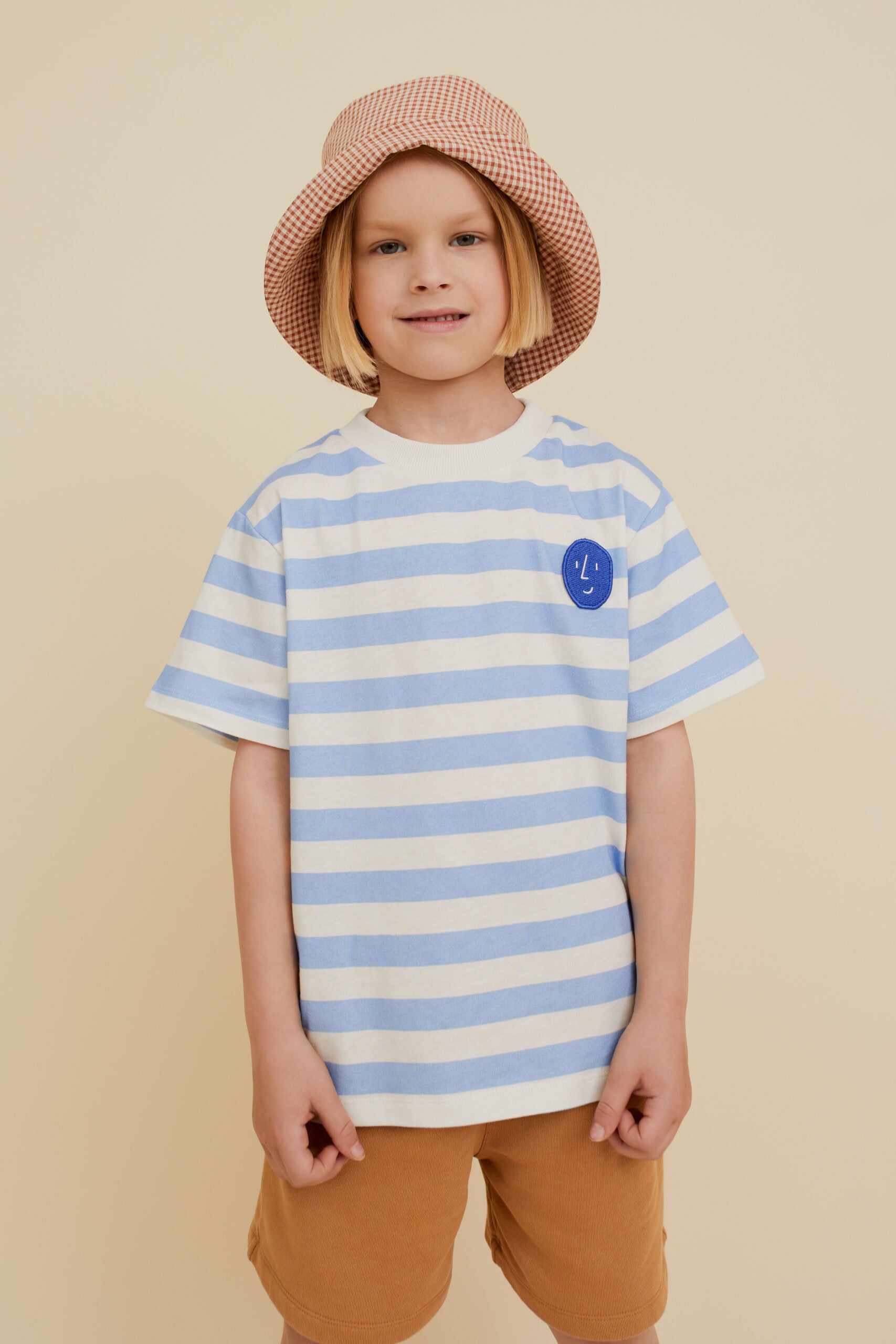 Maglietta a righe oversize maglietta