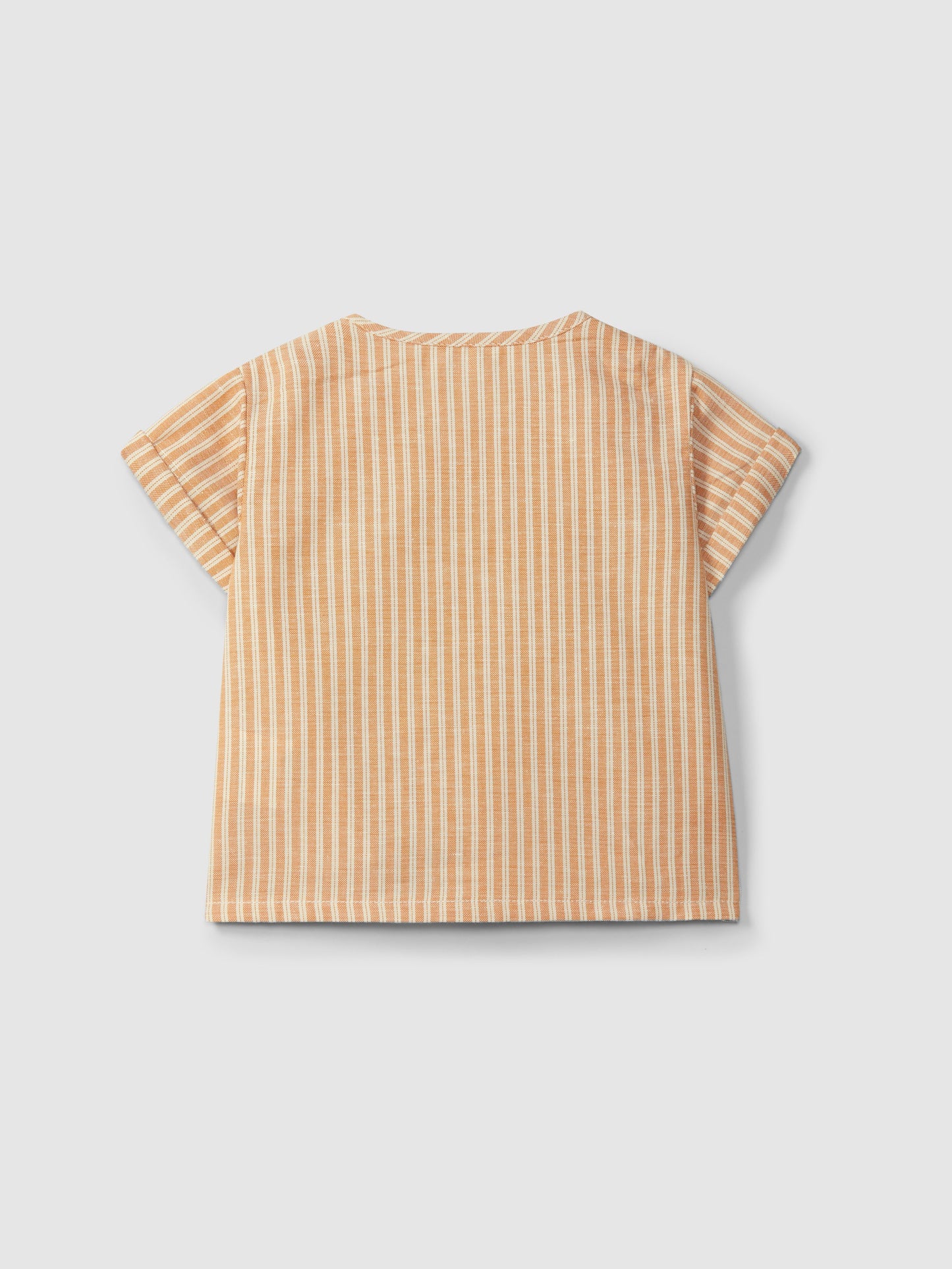 Camicia in tessuto rigato camicia