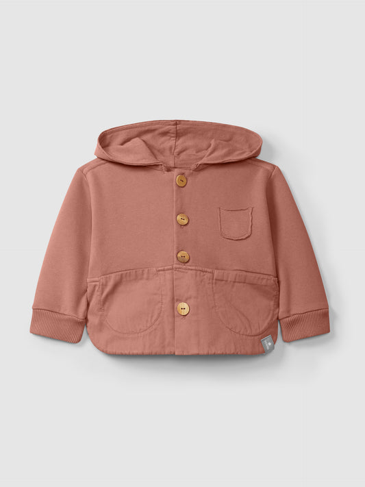 Giacca in cotone con cappuccio Giacca