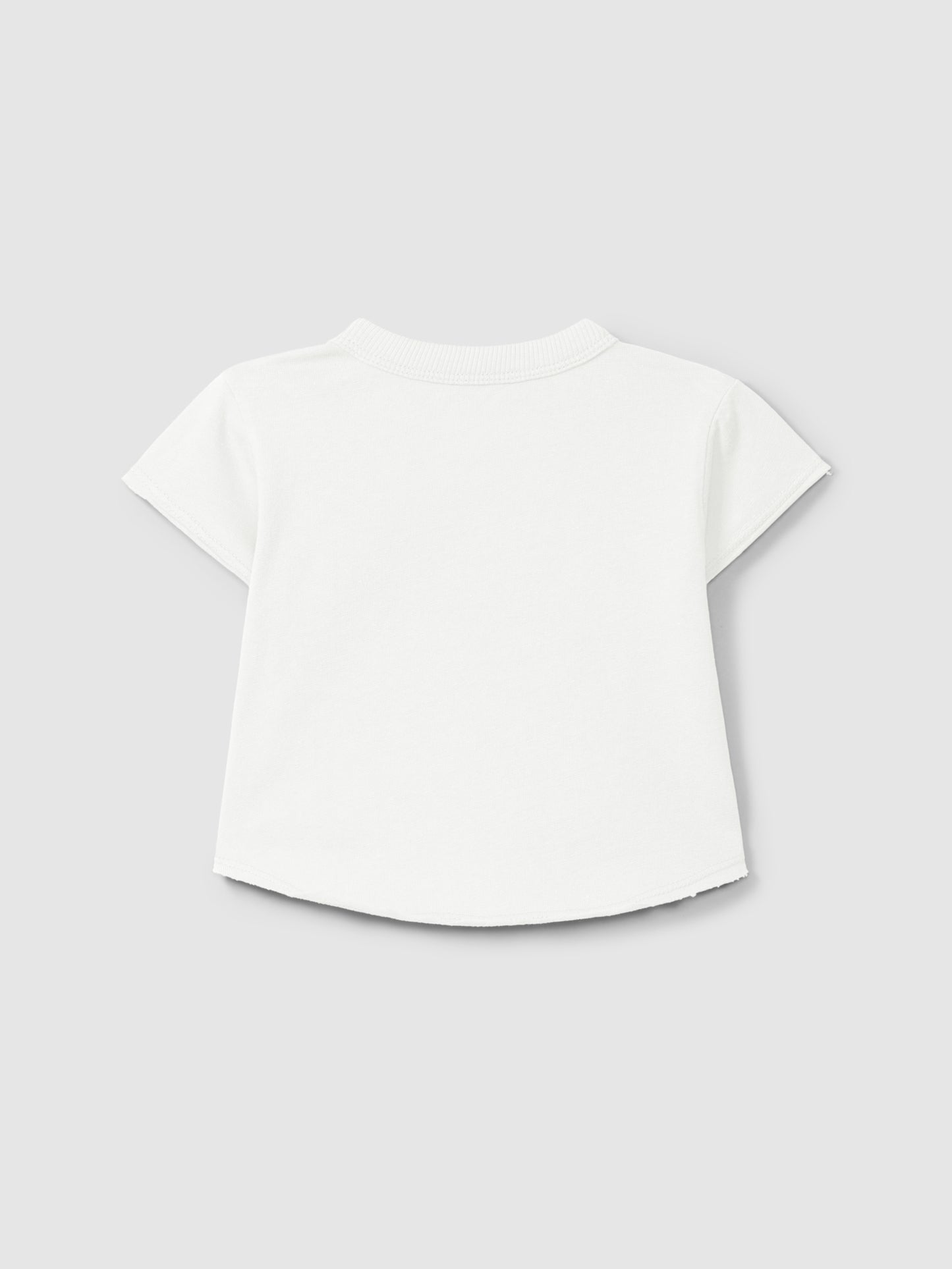 T-shirt in jersey tinta unita maglietta