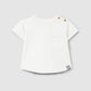 T-shirt in jersey tinta unita maglietta