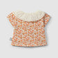 T-shirt in jersey stampato con dettaglio ricamato maglietta