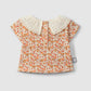 T-shirt in jersey stampato con dettaglio ricamato maglietta