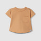 T-shirt in jersey tinta unita maglietta