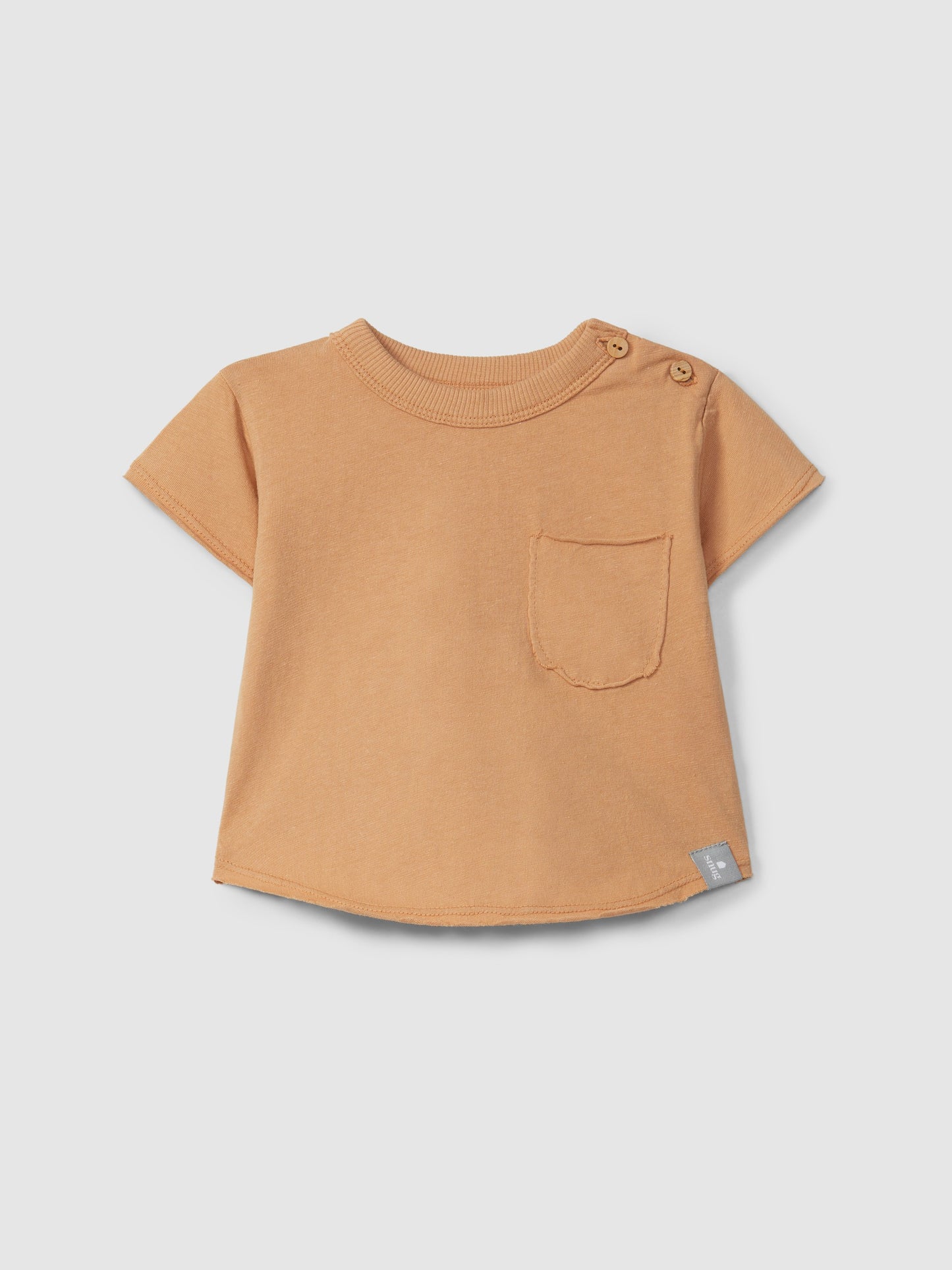 T-shirt in jersey tinta unita maglietta